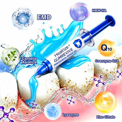 Healrize® GumRevive Periodontal Repair Gel (for bleeding gums, receding gums, and loose teeth) 🦷✨