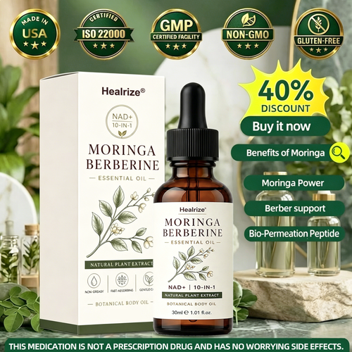 𝑶𝒇𝒇𝒊𝒄𝒊𝒂𝒍 𝑺𝒕𝒐𝒓𝒆  | 👩‍⚕️ Healrize® 10-IN-1 Moringa * Berberine * NAD+ Essential Oil  (𝐎𝐧𝐜𝐞 𝐃𝐚𝐢𝐥𝐲, 𝐯𝐢𝐬𝐢𝐛𝐥𝐞 𝐜𝐡𝐚𝐧𝐠𝐞𝐬 𝐢𝐧 𝟕 𝐝𝐚𝐲𝐬） F𝐨r 𝐎𝐛𝐞𝐬𝐢𝐭𝐲, 𝐋o𝐨s𝐞 𝐒k𝐢n, 𝐃𝐢𝐚𝐛𝐞𝐭𝐞𝐬, 𝐒𝐥𝐞𝐞𝐩 𝐀𝐩𝐧𝐞𝐚, 𝐀𝐧𝐝 𝐉𝐨𝐢𝐧𝐭 𝐈𝐬𝐬𝐮𝐞𝐬🎀🌙