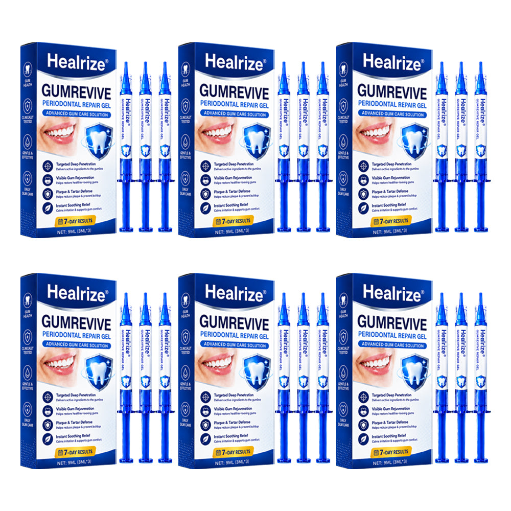 Healrize® GumRevive Periodontal Repair Gel (for bleeding gums, receding gums, and loose teeth) 🦷✨