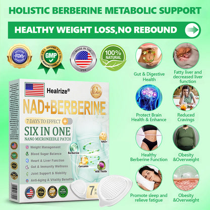 𝐎𝐟𝐟𝐢𝐜𝐢𝐚𝐥 𝐒𝐭𝐨𝐫𝐞|👑Healrize®𝟔-𝐢𝐧-𝟏𝐍𝐀𝐃+𝐁𝐞𝐫𝐛𝐞𝐫𝐢𝐧𝐞 𝐀𝐥𝐥-𝐢𝐧-𝐎𝐧𝐞 𝐁𝐨𝐝𝐲-𝐒𝐡𝐚𝐩𝐢𝐧𝐠 𝐍𝐚𝐧𝐨 𝐌𝐢𝐜𝐫𝐨𝐧𝐞𝐞𝐝𝐥𝐞 𝐏𝐚𝐭𝐜𝐡(𝐔𝐬𝐞 𝐨𝐧𝐜𝐞 𝐞𝐯𝐞𝐫𝐲 𝐭𝐰𝐨 𝐝𝐚𝐲𝐬, 𝐯𝐢𝐬𝐢𝐛𝐥𝐞 𝐜𝐡𝐚𝐧𝐠𝐞𝐬 𝐢𝐧 𝟕 𝐝𝐚𝐲𝐬)𝐒𝐮𝐢𝐭𝐚𝐛𝐥𝐞 𝐟𝐨𝐫:𝐎𝐛𝐞𝐬𝐢𝐭𝐲/𝐂𝐚𝐫𝐝𝐢𝐨𝐯𝐚𝐬𝐜𝐮𝐥𝐚𝐫 𝐡𝐞𝐚𝐥𝐭𝐡/𝐃𝐢𝐚𝐛𝐞𝐭𝐞𝐬/𝐒𝐥𝐞𝐞𝐩 𝐚𝐩𝐧𝐞𝐚/𝐆𝐮𝐭 𝐡𝐞𝐚𝐥𝐭𝐡/𝐉𝐨𝐢𝐧𝐭 𝐢𝐬𝐬𝐮𝐞𝐬/𝐀𝐧𝐝 𝐦𝐨𝐫𝐞 𝐡𝐞𝐚𝐥𝐭𝐡 𝐧𝐞𝐞𝐝𝐬 ❤️