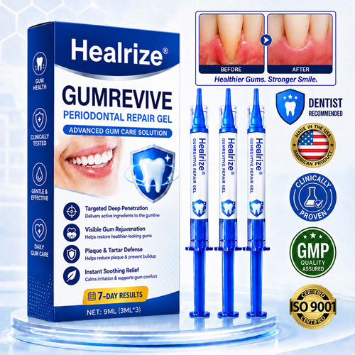 Healrize® GumRevive Periodontal Repair Gel (for bleeding gums, receding gums, and loose teeth) 🦷✨