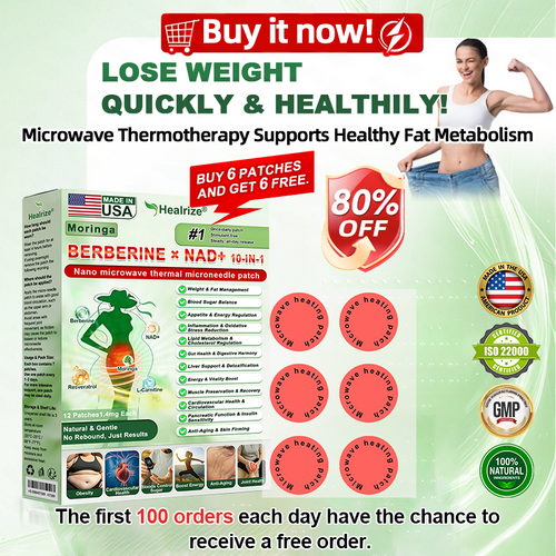 𝑶𝒇𝒇𝒊𝒄𝒊𝒂𝒍 𝑺𝒕𝒐𝒓𝒆  | 🩹👨‍⚕️Healrize®𝑴𝒐𝒓𝒊𝒏𝒈𝗮 · 𝗕𝗲𝗿𝗯𝗲𝗿𝙞𝙣𝙚 × 𝙉𝘼𝐃+ 𝟏𝟎-𝐢𝐧-𝟏 𝗔𝗱𝘃𝗮𝗻𝗰𝙚𝙙 Nano Microwave Thermal Metabolic Patch(𝐉𝐮𝐬𝐭 𝐨𝐧𝐜𝐞 𝐚 𝐝𝐚𝐲, 𝐯𝐢𝐬𝐢𝐛𝐥𝐞 𝐜𝐡𝐚𝐧𝐠𝐞𝐬 𝐢𝐧 𝟕 𝐝𝐚𝐲𝐬） ✅ 𝐅𝐨𝐫 𝐨𝐛𝐞𝐬𝐢𝐭𝐲, 🅛🅞🅞🅢🅔 🅢🅚🅘🅝,𝐝𝐢𝐚𝐛𝐞𝐭𝐞𝐬, 𝐬𝐥𝐞𝐞𝐩 𝐚𝐩𝐧𝐞𝐚, 𝐣𝐨𝐢𝐧𝐭 𝐢𝐬𝐬𝐮𝐞𝐬, 𝐚𝐧𝐝 𝐦𝐨𝐫𝐞 ❤👑