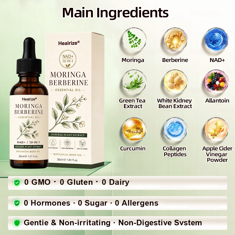 𝑶𝒇𝒇𝒊𝒄𝒊𝒂𝒍 𝑺𝒕𝒐𝒓𝒆  | 👩‍⚕️ Healrize® 10-IN-1 Moringa * Berberine * NAD+ Essential Oil  (𝐎𝐧𝐜𝐞 𝐃𝐚𝐢𝐥𝐲, 𝐯𝐢𝐬𝐢𝐛𝐥𝐞 𝐜𝐡𝐚𝐧𝐠𝐞𝐬 𝐢𝐧 𝟕 𝐝𝐚𝐲𝐬） F𝐨r 𝐎𝐛𝐞𝐬𝐢𝐭𝐲, 𝐋o𝐨s𝐞 𝐒k𝐢n, 𝐃𝐢𝐚𝐛𝐞𝐭𝐞𝐬, 𝐒𝐥𝐞𝐞𝐩 𝐀𝐩𝐧𝐞𝐚, 𝐀𝐧𝐝 𝐉𝐨𝐢𝐧𝐭 𝐈𝐬𝐬𝐮𝐞𝐬🎀🌙