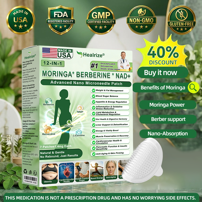 𝑶𝒇𝒇𝒊𝒄𝒊𝒂𝒍 𝑺𝒕𝒐𝒓𝒆  | 👩‍⚕️ H𝐞a𝐥r𝐢z𝐞® 1𝟐-𝐈N-1 M𝐨r𝐢n𝐠a * B𝐞r𝐛e𝐫i𝐧e * N𝐀D+ 𝐀d𝐯a𝐧c𝐞d N𝐚n𝐨 𝐌i𝐜r𝐨n𝐞e𝐝l𝐞 𝐏a𝐭c𝐡 (𝐎𝐧𝐜𝐞 𝐃𝐚𝐢𝐥𝐲, 𝐯𝐢𝐬𝐢𝐛𝐥𝐞 𝐜𝐡𝐚𝐧𝐠𝐞𝐬 𝐢𝐧 𝟕 𝐝𝐚𝐲𝐬） F𝐨r 𝐎𝐛𝐞𝐬𝐢𝐭𝐲, 𝐋o𝐨s𝐞 𝐒k𝐢n, 𝐃𝐢𝐚𝐛𝐞𝐭𝐞𝐬, 𝐒𝐥𝐞𝐞𝐩 𝐀𝐩𝐧𝐞𝐚, 𝐀𝐧𝐝 𝐉𝐨𝐢𝐧𝐭 𝐈𝐬𝐬𝐮𝐞𝐬🪄
