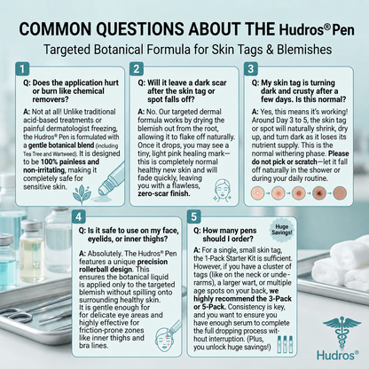 Hudros® 7-𝐷𝑎𝑦 𝗧𝐚𝐠 & 𝗦𝗽𝐨𝐭 𝐄𝐫𝒂𝒔𝒆𝒓(Zero Pain, Zero 𝐒𝐜𝐚𝒓𝒔 Rollerball)💪