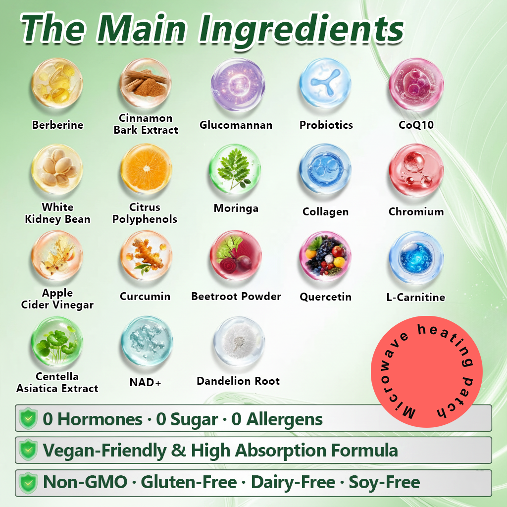 𝑶𝒇𝒇𝒊𝒄𝒊𝒂𝒍 𝑺𝒕𝒐𝒓𝒆  | 🩹👨‍⚕️Healrize®𝑴𝒐𝒓𝒊𝒏𝒈𝗮 · 𝗕𝗲𝗿𝗯𝗲𝗿𝙞𝙣𝙚 × 𝙉𝘼𝐃+ 𝟏𝟎-𝐢𝐧-𝟏 𝗔𝗱𝘃𝗮𝗻𝗰𝙚𝙙 Nano Microwave Thermal Metabolic Patch(𝐉𝐮𝐬𝐭 𝐨𝐧𝐜𝐞 𝐚 𝐝𝐚𝐲, 𝐯𝐢𝐬𝐢𝐛𝐥𝐞 𝐜𝐡𝐚𝐧𝐠𝐞𝐬 𝐢𝐧 𝟕 𝐝𝐚𝐲𝐬） ✅ 𝐅𝐨𝐫 𝐨𝐛𝐞𝐬𝐢𝐭𝐲, 🅛🅞🅞🅢🅔 🅢🅚🅘🅝,𝐝𝐢𝐚𝐛𝐞𝐭𝐞𝐬, 𝐬𝐥𝐞𝐞𝐩 𝐚𝐩𝐧𝐞𝐚, 𝐣𝐨𝐢𝐧𝐭 𝐢𝐬𝐬𝐮𝐞𝐬, 𝐚𝐧𝐝 𝐦𝐨𝐫𝐞 ❤👑