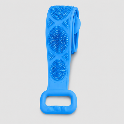 💦 Healrize®  27.6" Dual-Sided Silicone Back Scrubber — Extra-Long Flexible Bath Strap with Easy-Grip Handles🥕