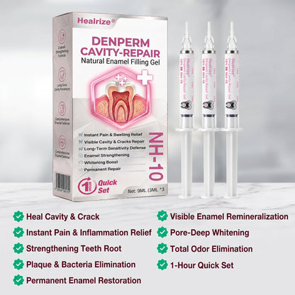 Healrize® DenPerm Cavity-Repair Natural Enamel Filling Gel🥰🫧