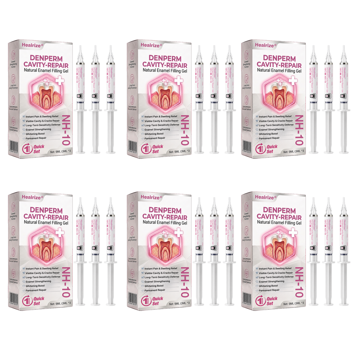 Healrize® DenPerm Cavity-Repair Natural Enamel Filling Gel🥰🫧